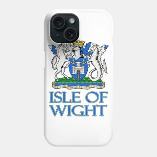 Isle of Wight, England - Coat of Arms Design Phone Case