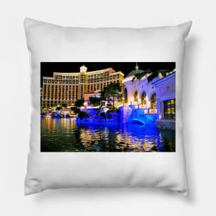 Bellagio Hotel Las Vegas Nevada America USA Pillow