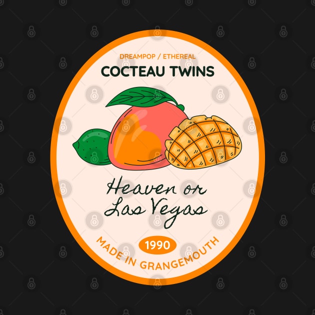 Cocteau Twins - Fruity Graphics by fuzzdevil