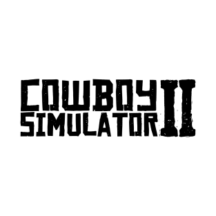 Red Dead Redemption 2 - Cowboy Simulator 2 (Black) T-Shirt