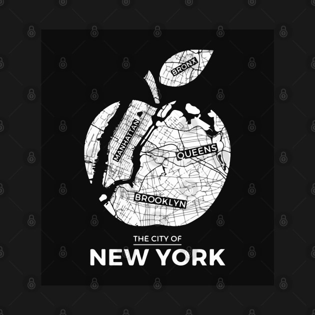 New York City Big Apple by AlexPDJ