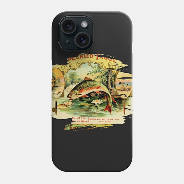 Vintage Cigar Box Label - 80 Phone Case by LisaLiza