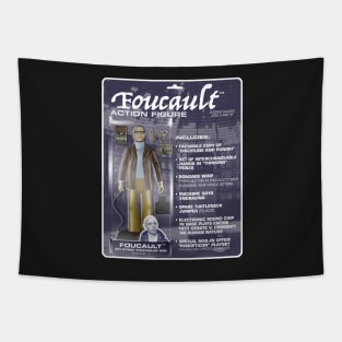 Foucault Action Figure Tapestry