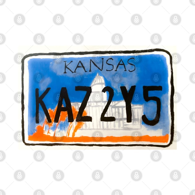 KAZ 2Y5 Licence Plate - SPN by SOwenDesign