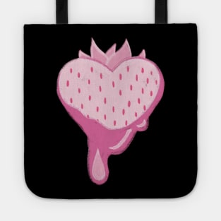 Pink Strawberry Tote