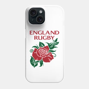 England Rugby Team English Rose Emblem Phone Case