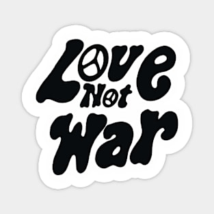 Love Not War Magnet