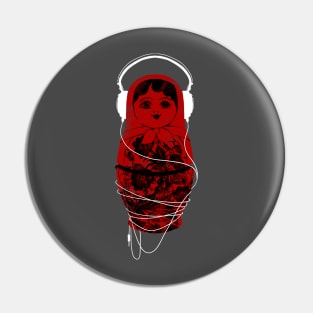 KGB Matreshka Pin