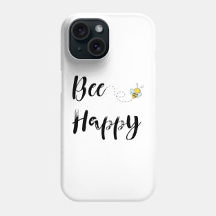 Cute BEE HAPPY Honeybee Gifts Phone Case