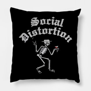 Social Distortion Vintage Pillow