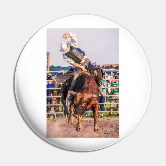 Bull rider Pin by joesaladino