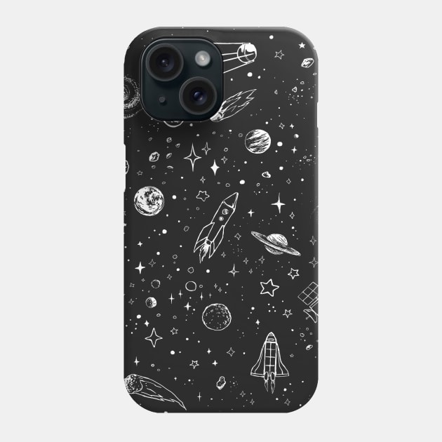 Space Phone Case by FoxShiver