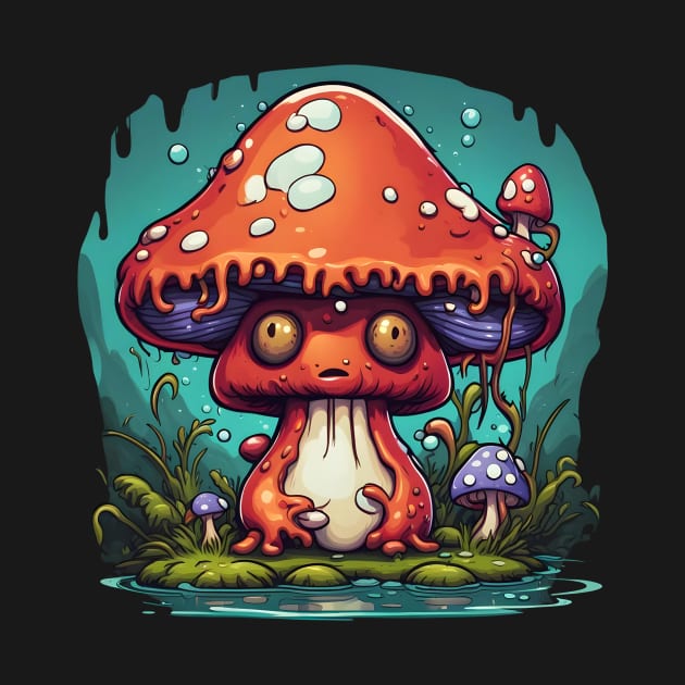 Frog Mushroom by Fantasyscape