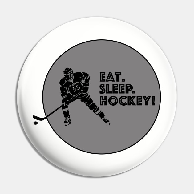 Eat. Sleep. Hockey! Pin by DizzySpells Designs