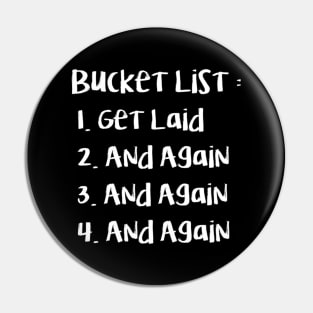 Bucket list Pin