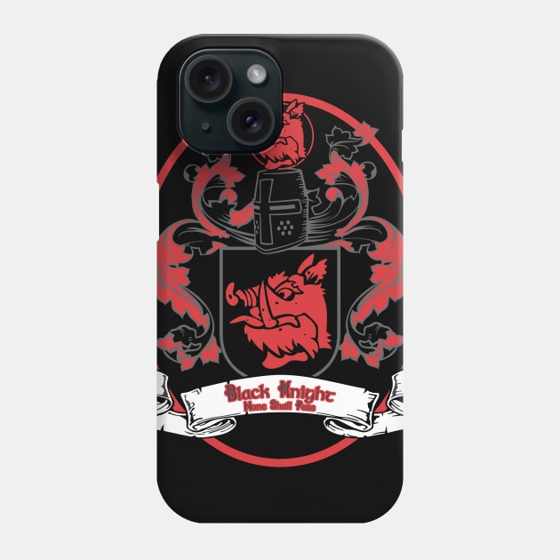 Black Knight Phone Case by MBK