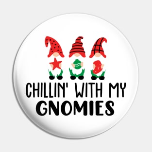 Cheeky Christmas Gnomes V Pin