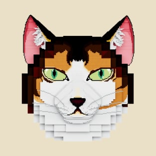 Emma the Cat, Pixel Art T-Shirt