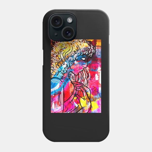 Amazing Grace Abstract Christian Art Phone Case by Amazing Creations