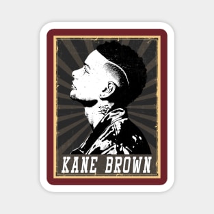 80s Style Kane Brown Magnet