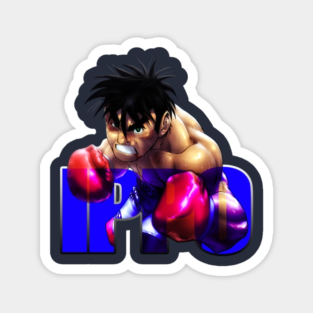 Ippo the boxer Magnet by Markusian