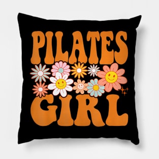 Pilates Girl Fitness Core Strength Exercise Hobby Pillow