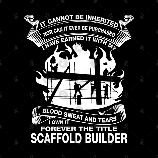 Blood,sweat and tears by Scaffoldmob