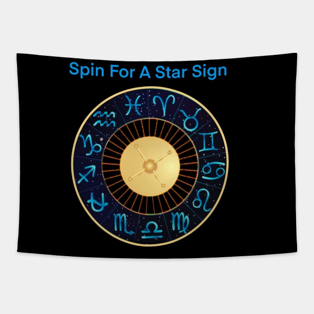 Star sign Roulette Tapestry by Armor Class