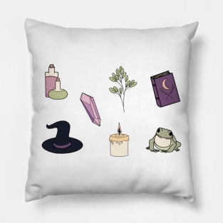 Magical Witchy Essentials Pillow