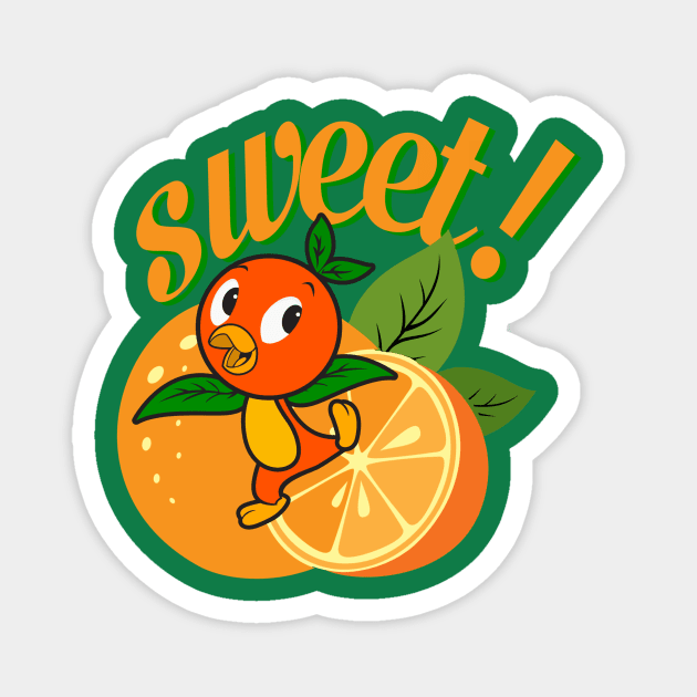 Sweet Orange Magnet by EnchantedTikiTees