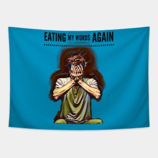 Eating My Words Again Tapestry