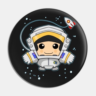 Space Boy Pin