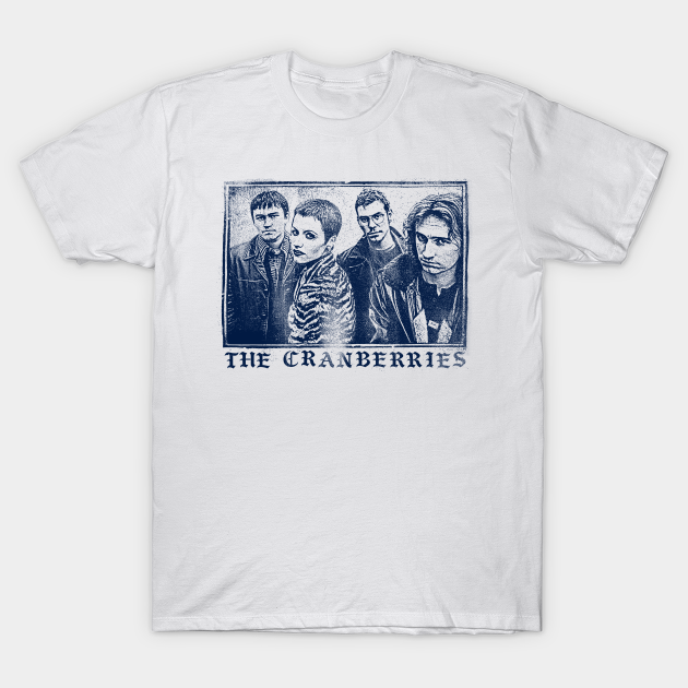 The Cranberries // Faded Vintage Look Original Design - The Cranberries - T-Shirt