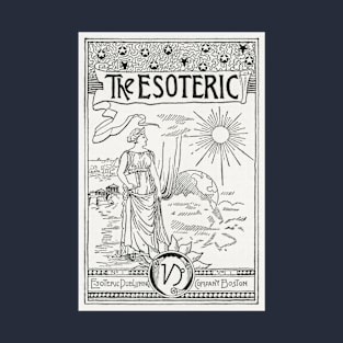 The Esoteric Tarot Astrology Design T-Shirt