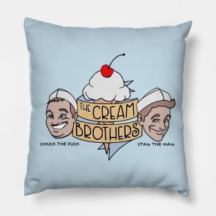 The Cream Brothers Pillow