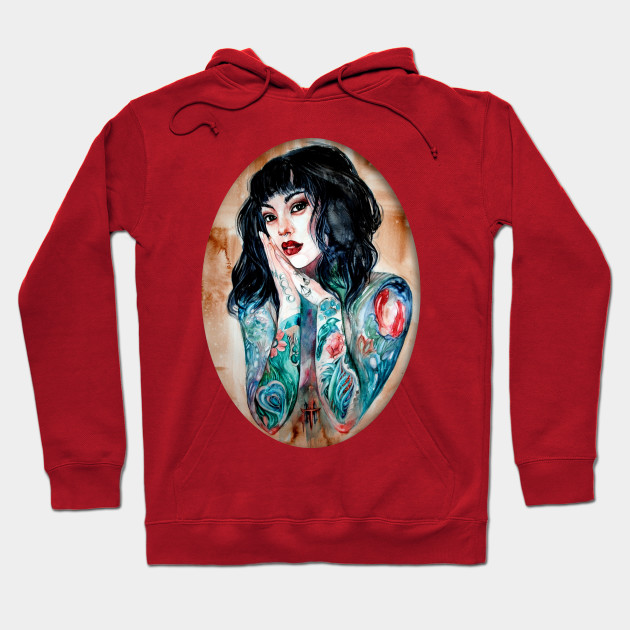 Girl With Tatoos Swag Style Hoodie Teepublic