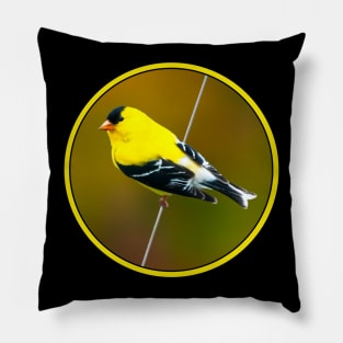 American Goldfinch Photograph Pillow