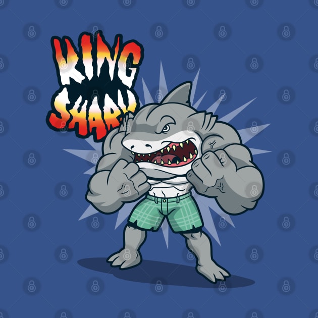Summer Shark Superhero Villain 80's Cartoon Beach Parody by BoggsNicolas