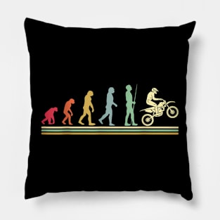 Evolution Biker Motocross  Motorcycle Dirt Bike Pillow