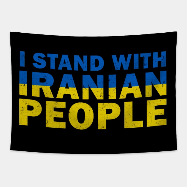 I stand with iranian people Tapestry by valentinahramov