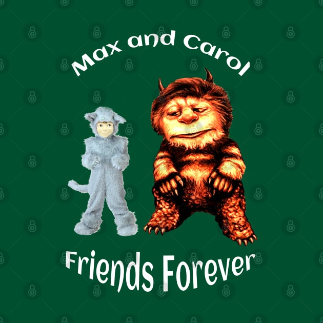 Where the Wild Things Are - Max and Carol by Classic Movie Tees