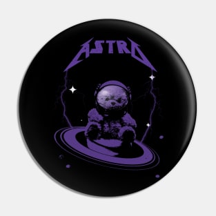 Astro Teddy Pin