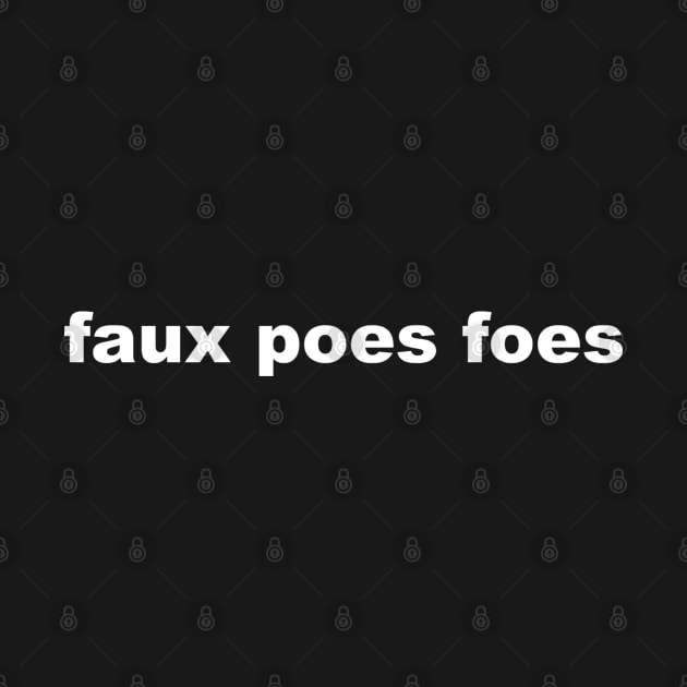 faux poes foes by Stars Hollow Mercantile