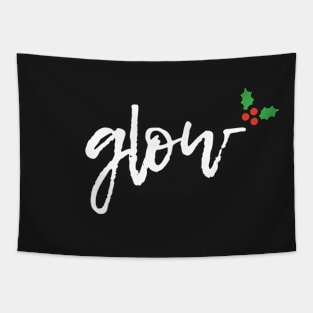 Group Tee, Holiday Party Family Reunion - Glow Tapestry