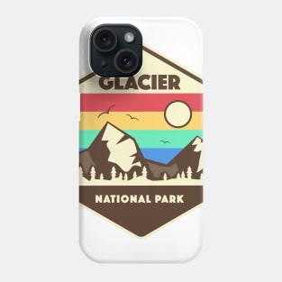 Glacier National Park Retro Phone Case