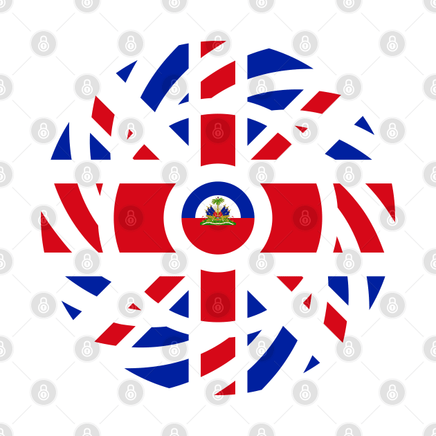 British Haitian Multinational Patriot Flag Series by Village Values