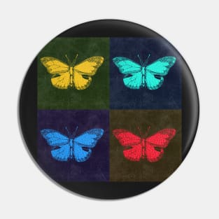 ART Leather Butterflies Pin