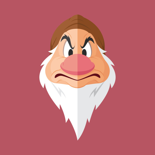 Grumpy - Snow White And The Seven Dwarfs - Phone Case