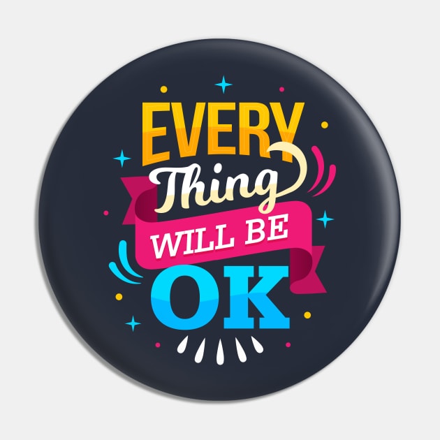 Everything will be ok - Motivational Quotes About Life Pin by Spring Moon