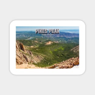 Pikes Peak Colorado Magnet